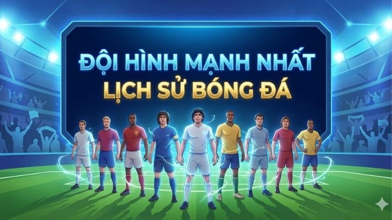 Đội hình mạnh nhất lịch sử bóng đá: Những huyền thoại vĩ đại 2 doi-hinh-manh-nhat-lich-su-bong-da