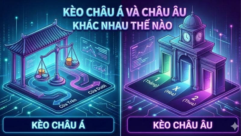 Kèo Châu Á và Châu Âu khác nhau thế nào 2 keo-chau-a-va-chau-au-khac-nhau-the-nao