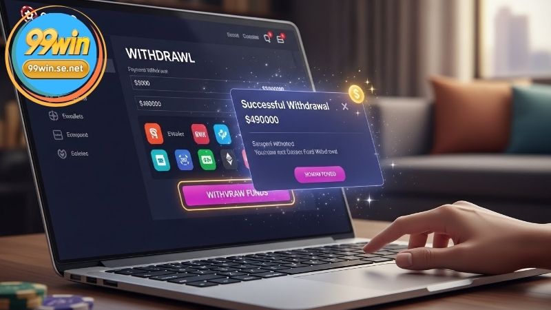 Hướng dẫn quy trình rút tiền 99WIN