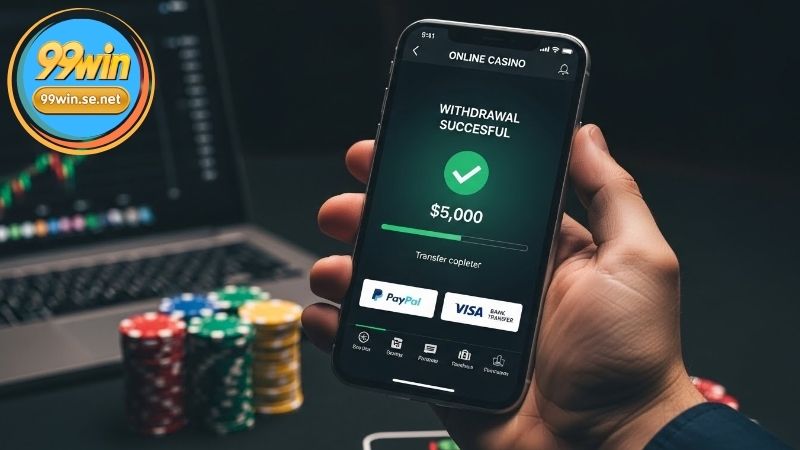 Thời gian xử lý rút tiền 99WIN